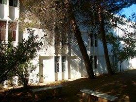 The women's dormitory at ATC