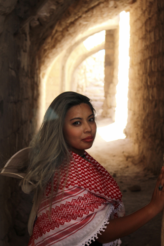 Winner: Colin Pummel (Glo in the light of the Shobak Castle)