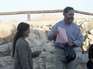 Janelle Worthington Receiving a Locus Sheet