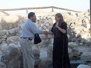 Megan Owens with Bioturbation Award