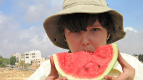 Aran McDowell happy face