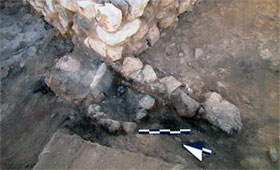Fire Hearth In Early Iron Age Building