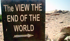 Petra - Overlooking the edge of the Jordan Plateau to the west