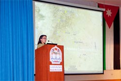 Barbara Porter with Welcome from ACOR